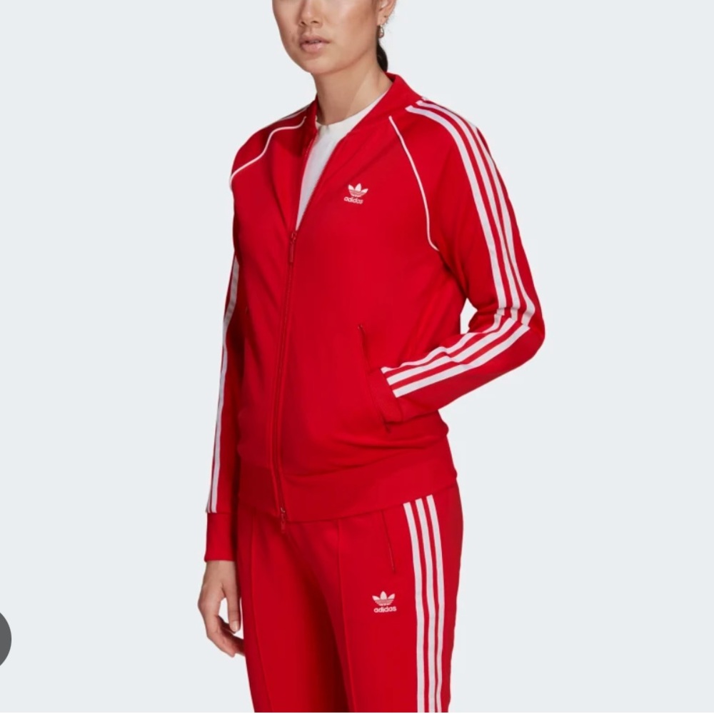 Adidas tracksuit bundle jacket pants M Nwt